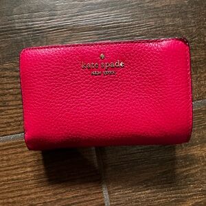 Kate Spade Pink Leather Wallet